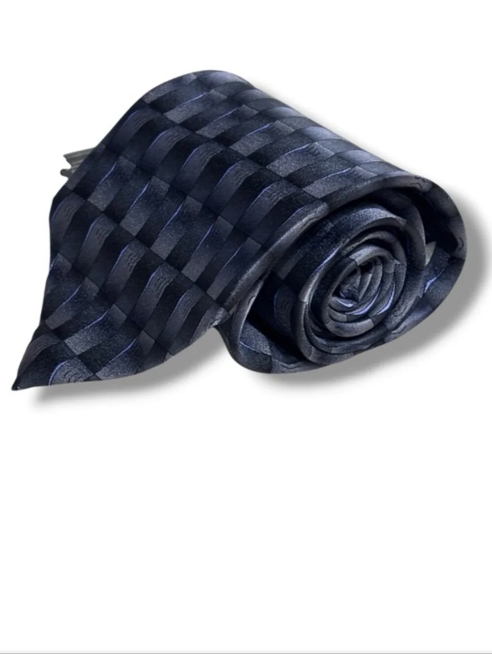 GRATEFUL DEAD Grey Blue Silk Print Tie Jahrhundert Hall VINTAGE Dead Stock